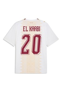 Marokko Ayoub El Kaabi #20 Jalkapallovaatteet Vieraspaita MM-kisat 2026 Lyhythihainen